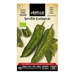 pimiento dulce italiano - semilla ecolÃ³gica