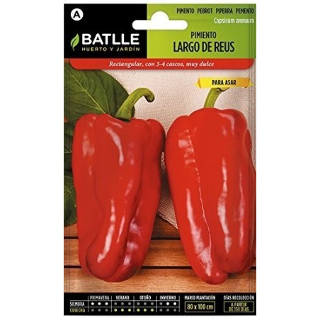 pimiento largo de Reus