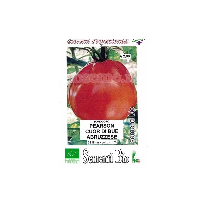tomate corazÃ³n de buey abruzzese (semillas ecolÃ³gicas)