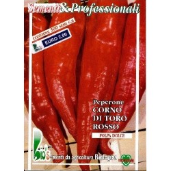pimiento rojo cuerno de toro (semillas ecolÃ³gicas)