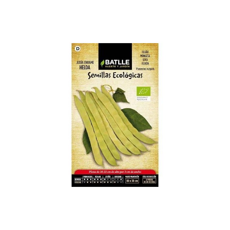 judia helda (semillas ecolÃ³gicas Batlle)