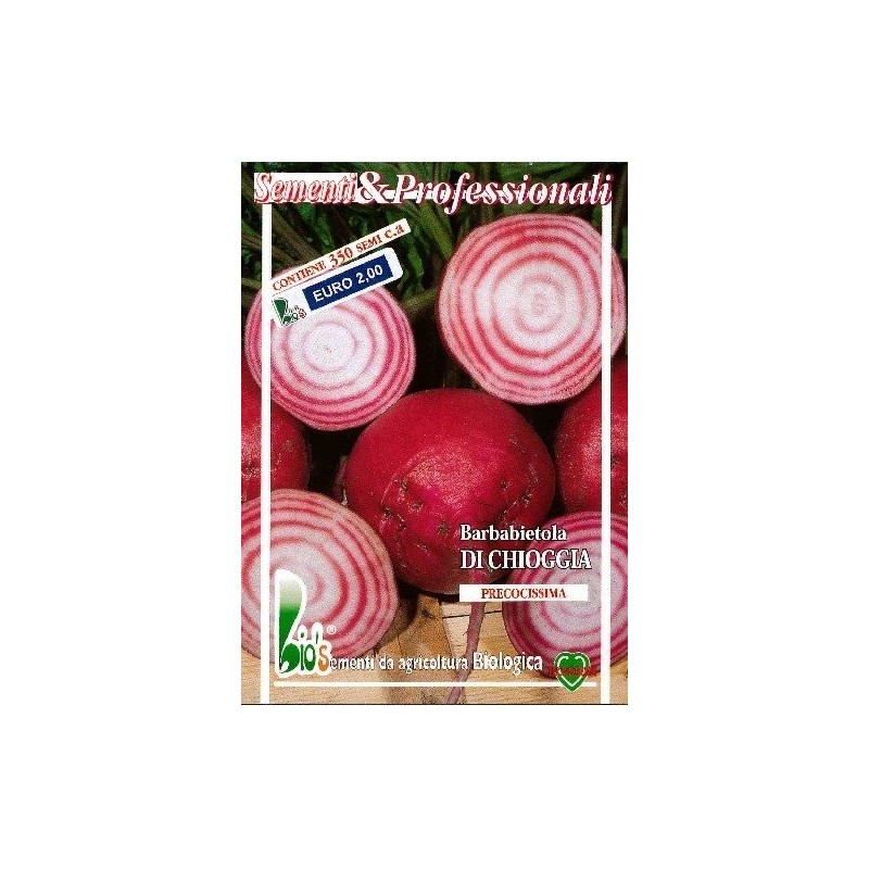 remolacha Chioggia (semillas ecolÃ³gicas)
