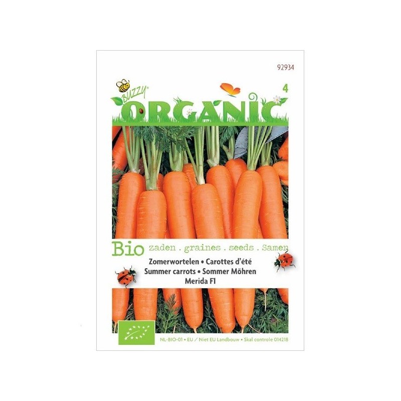 zanahoria Merida F1 (semillas ecolÃ³gicas)