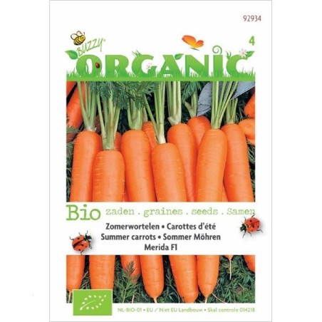zanahoria Merida F1 (semillas ecolÃ³gicas)