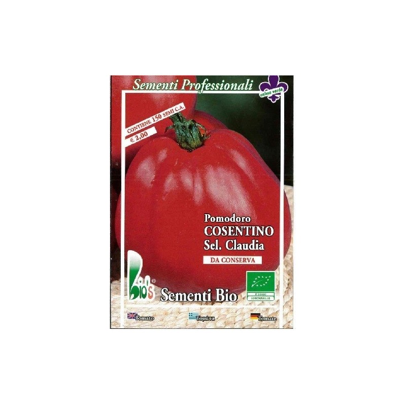 tomate cosentino (red lanner) semillas ecolÃ³gicas