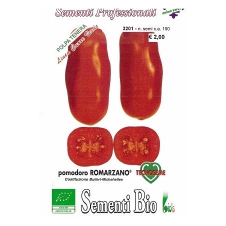 tomate romarzano - gran merito (semillas ecolÃ³gicas)