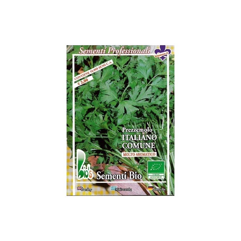 perejil comun (semillas ecologicas)