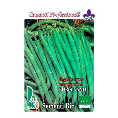 judia bobis de grano blanco semillas ecologicas