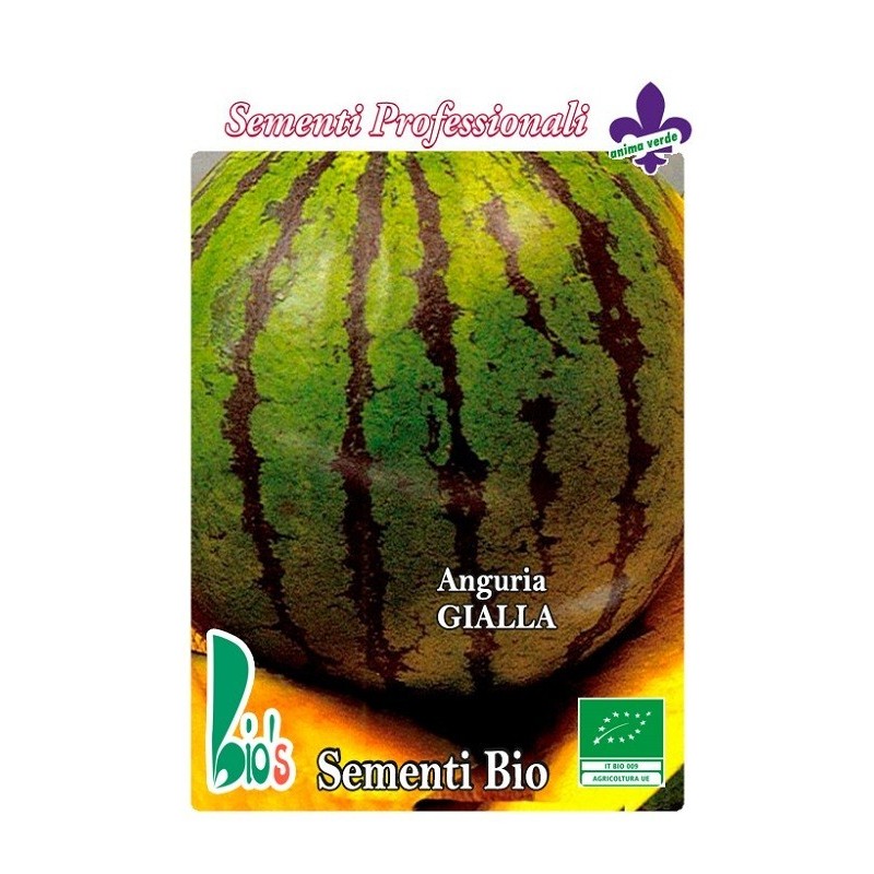 sandia amarilla - semillas ecologicas