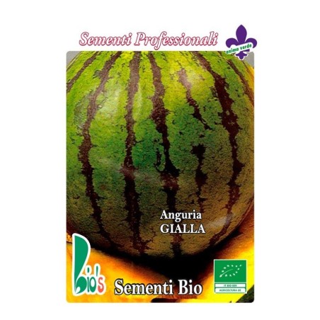 sandia amarilla - semillas ecologicas