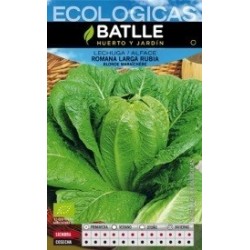 semillas de lechuga romana larga rubia