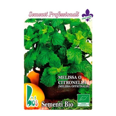 melisa (melissa officinalis) - semillas ecologicas