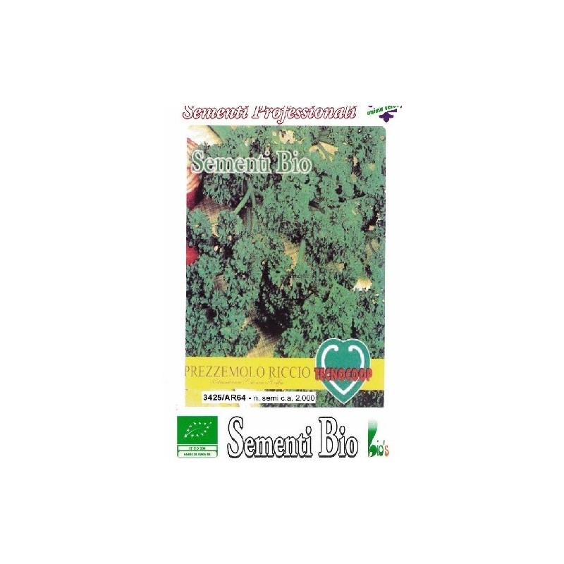 perejil rizado - semillas ecoligicas