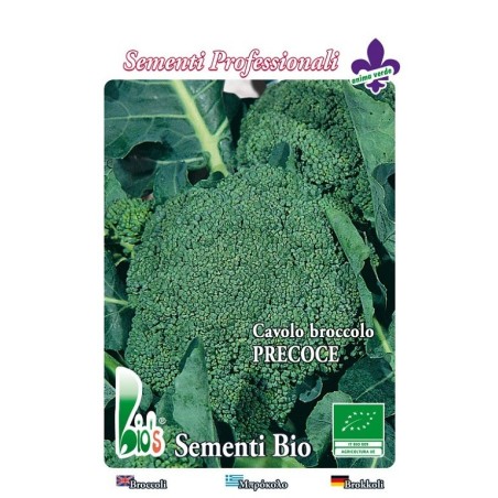 brocoli calabres precoz - semillas ecologicas