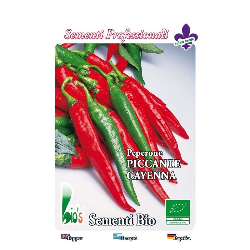 pimiento cayena picante - semillas ecologicas