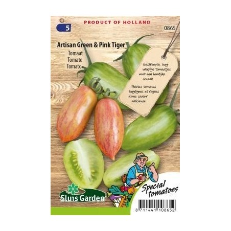tomate artisan Green & Pink Tiger