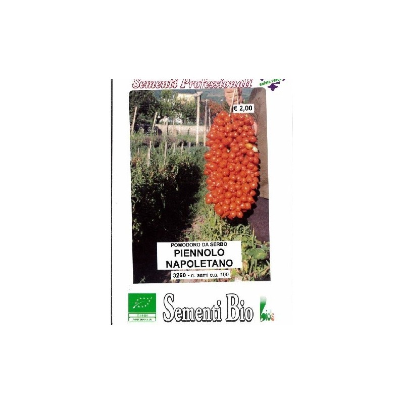 tomate piennolo napolitano (semillas ecolÃ³gicas)