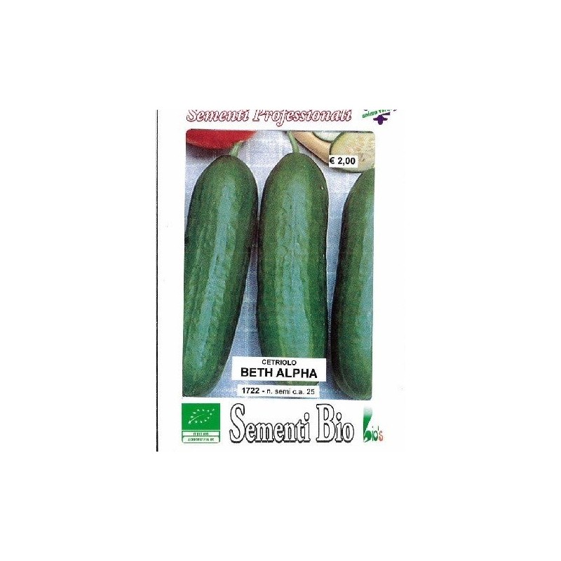pepino beth alpha (semillas ecolÃ³gicas)