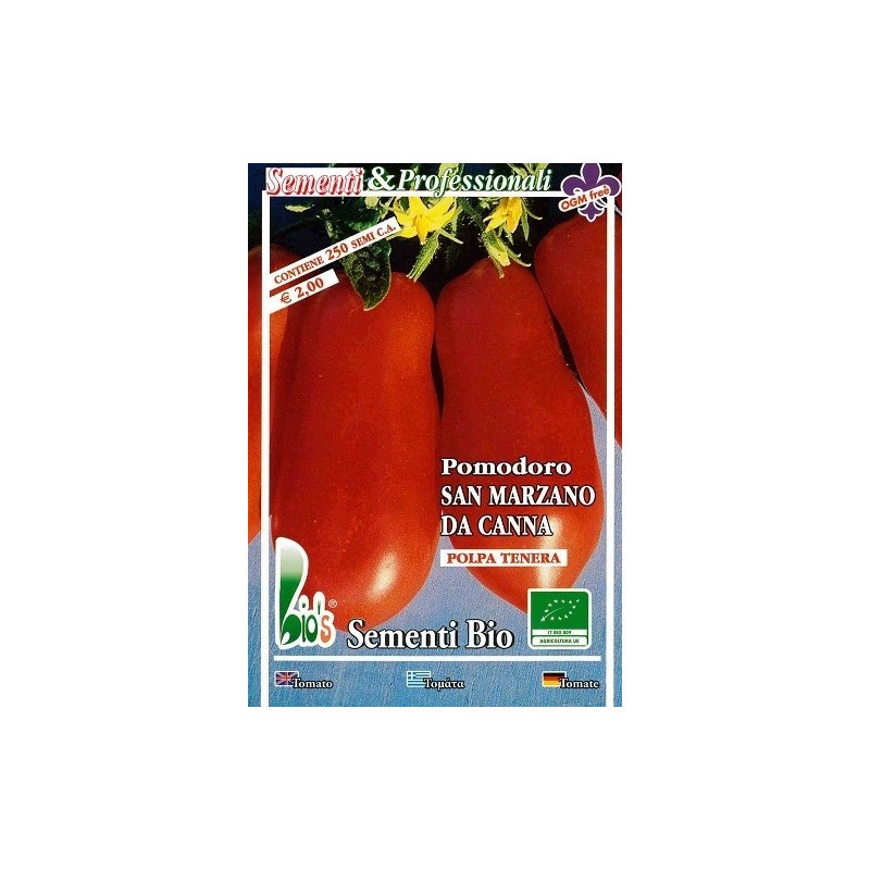 tomate san Marzaro de caÃ±a (semillas ecolÃ³gicas)