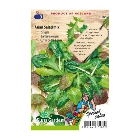 mezcla asiatica para ensaladas