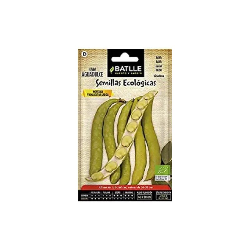 haba aguadulce - semillas ecolÃ³gicas