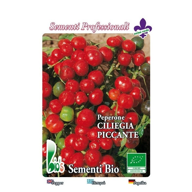 guindilla ciliegia - semillas ecologicas