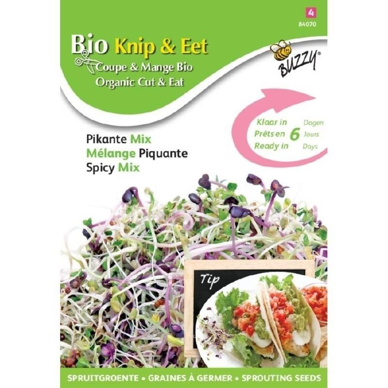 germinados ecolÃ³gicos - mezcla picante para ensaladas