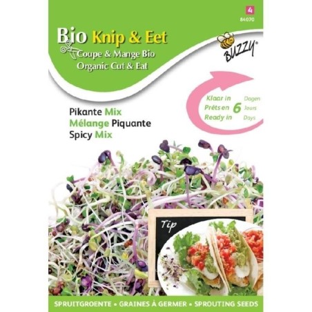 germinados ecolÃ³gicos - mezcla picante para ensaladas