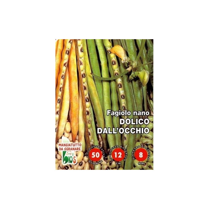 judia dolicos de ojo - semillas ecologicas