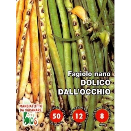 judia dolicos de ojo - semillas ecologicas