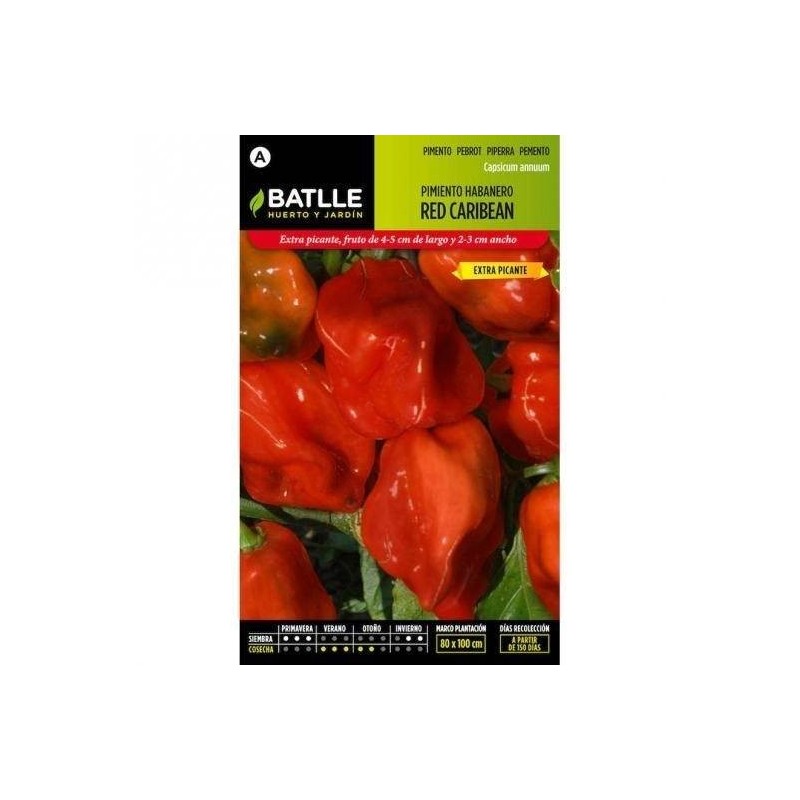 pimiento habanero red caribean