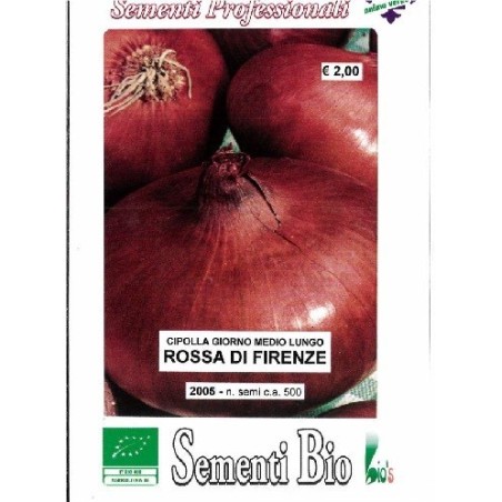 cebolla roja de Florencia (semillas ecolÃ³gicas)