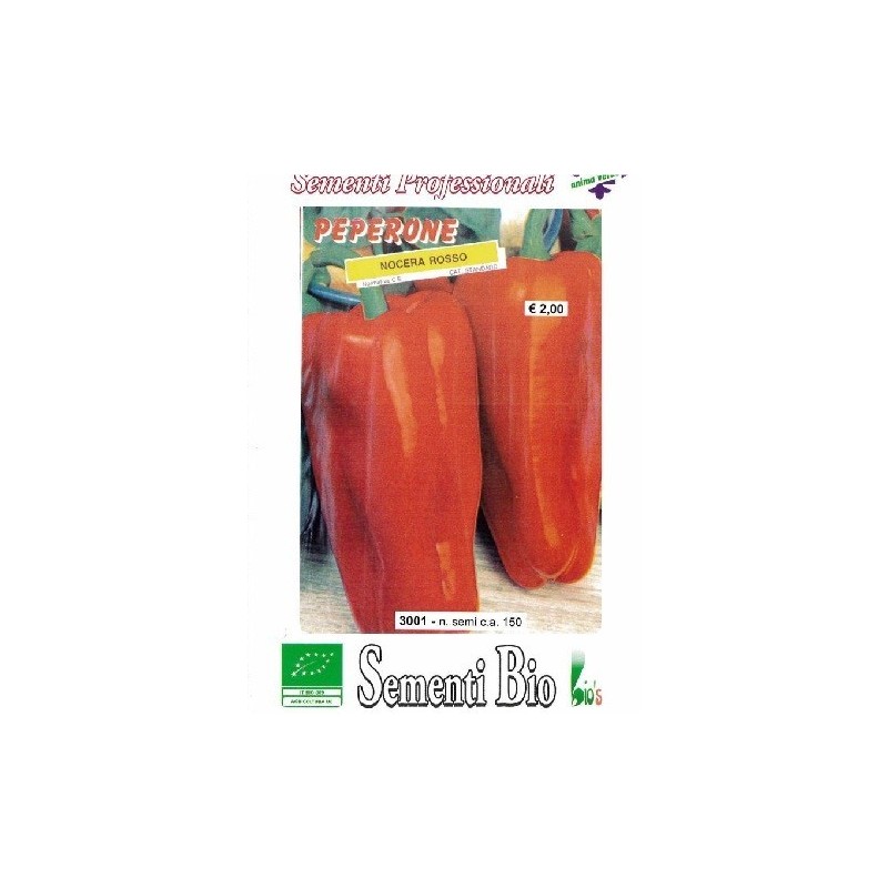 pimiento rojo nocera (semillas ecolÃ³gicas)