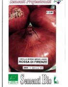cebolla roja de Florencia (semillas ecológicas)