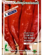pimiento rojo cuerno de toro (semillas ecológicas)